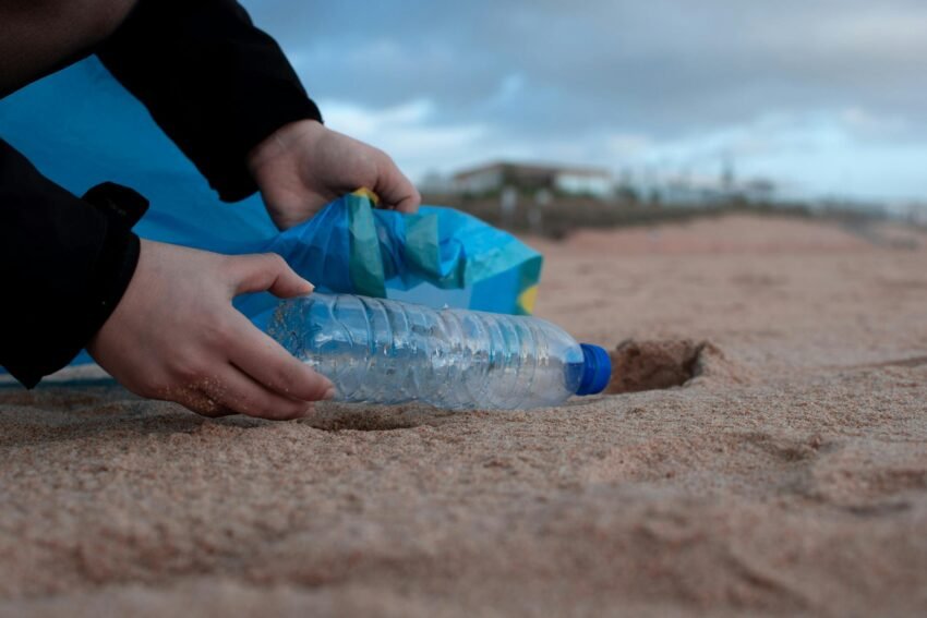 Disposing of waste in place