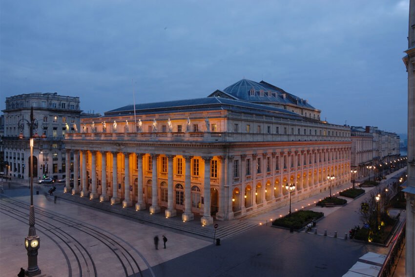 the Grand Theatre-Opera de Bordeaux